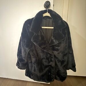Faux fur coat H&M never worn